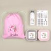 Personalized Pink "Bag to school" pack