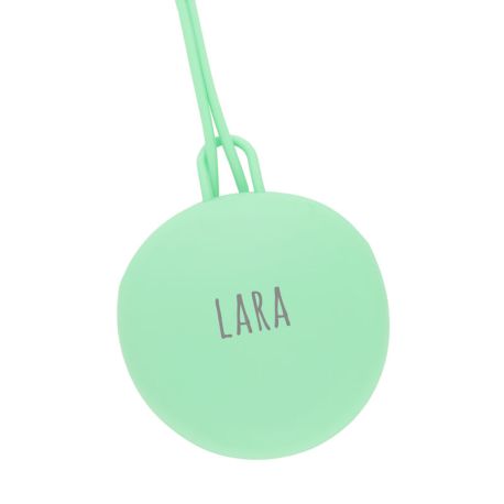 Portachupetes Gummy Menta Personalizable