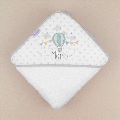 Capa de baño Globo Personalizada