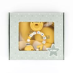 Cajita Gummy Tipi Mostaza personalizada