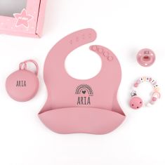 Cajita Gummy Arcoíris Blush personalizada