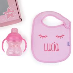 Pink Eyelashes personalized Yummy! box