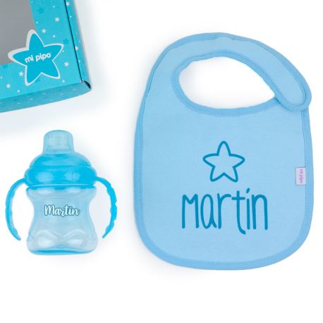 Blue star personalized Yummy! box