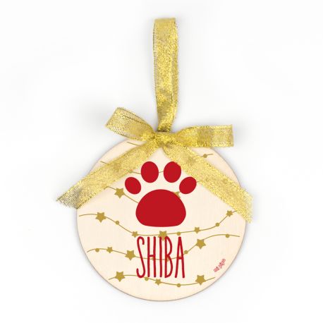 Bola de Navidad de metacrilato Papa Noel