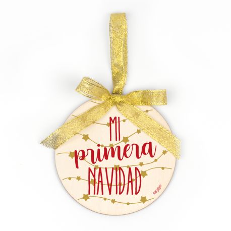 Bola de Navidad de metacrilato Papa Noel