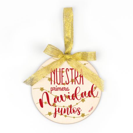 Bola de Navidad de metacrilato Papa Noel