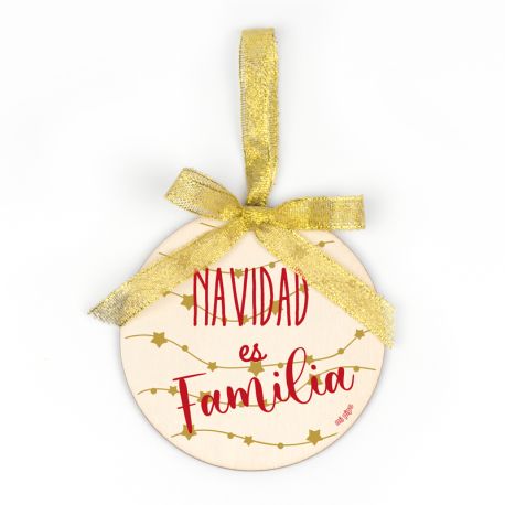 Bola de Navidad de metacrilato Papa Noel