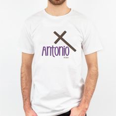 Camiseta o Sudadera Personalizada Papá nombre + Cruz