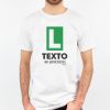 Camiseta o Sudadera Personalizada Hombre (texto libre) en prácticas verde