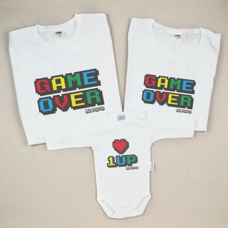 Babidu Body Basic Funny I Love Mommy with Pink Star