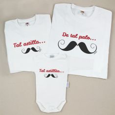 Pack 3 Prendas De tal palo...Tal astilla...Tal astillita