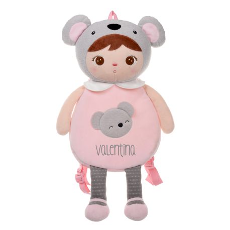 Mochila Metoo Koala Rosa personalizada