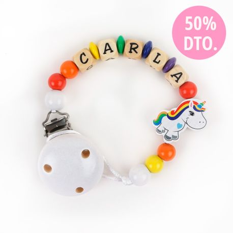 Wood chain Natural Teddy Bears Personalized