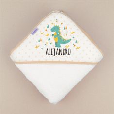 Bathing Coat Mi Pipo Pink Personalized