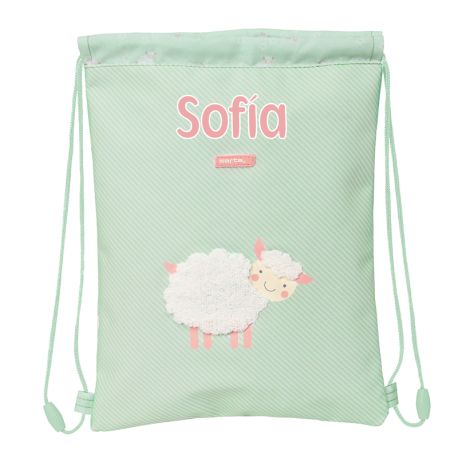 Personalized Mint Stars Backpack