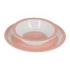 Pink Personalized Steel Cutlery and Cup Set