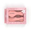 Set Cepillo y peine rosa Personalizados 