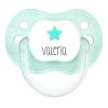 Mint Star Baby deco Personalized Pacifier