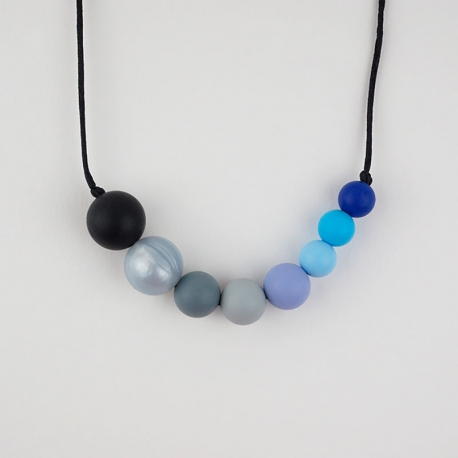 Collar Mordedor y de Lactancia basic azul