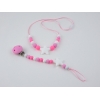 Pack Lactantion Basic Pink (Necklace + Silicone Chain)