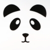 Sticker pared Panda