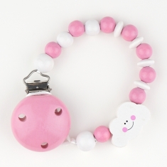 Wood chain Pink cloud not Personalized
