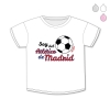 Camiseta Divertida Bebé Soy del Atlético de Madrid