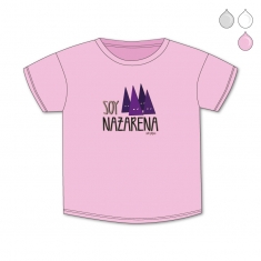 Camiseta Divertida Bebé Soy Nazarena capirotes