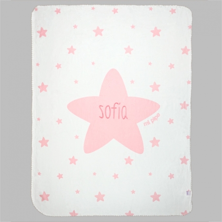 Bathing Coat Mi Pipo Pink Personalized