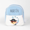 Backpack Stars Blue Personalized