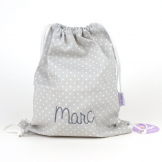 Bag Gray Personalized