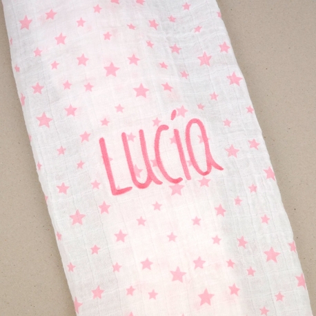 Bathing Coat Mi Pipo Pink Personalized